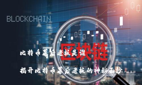 比特币幕后老板是谁

揭开比特币幕后老板的神秘面纱